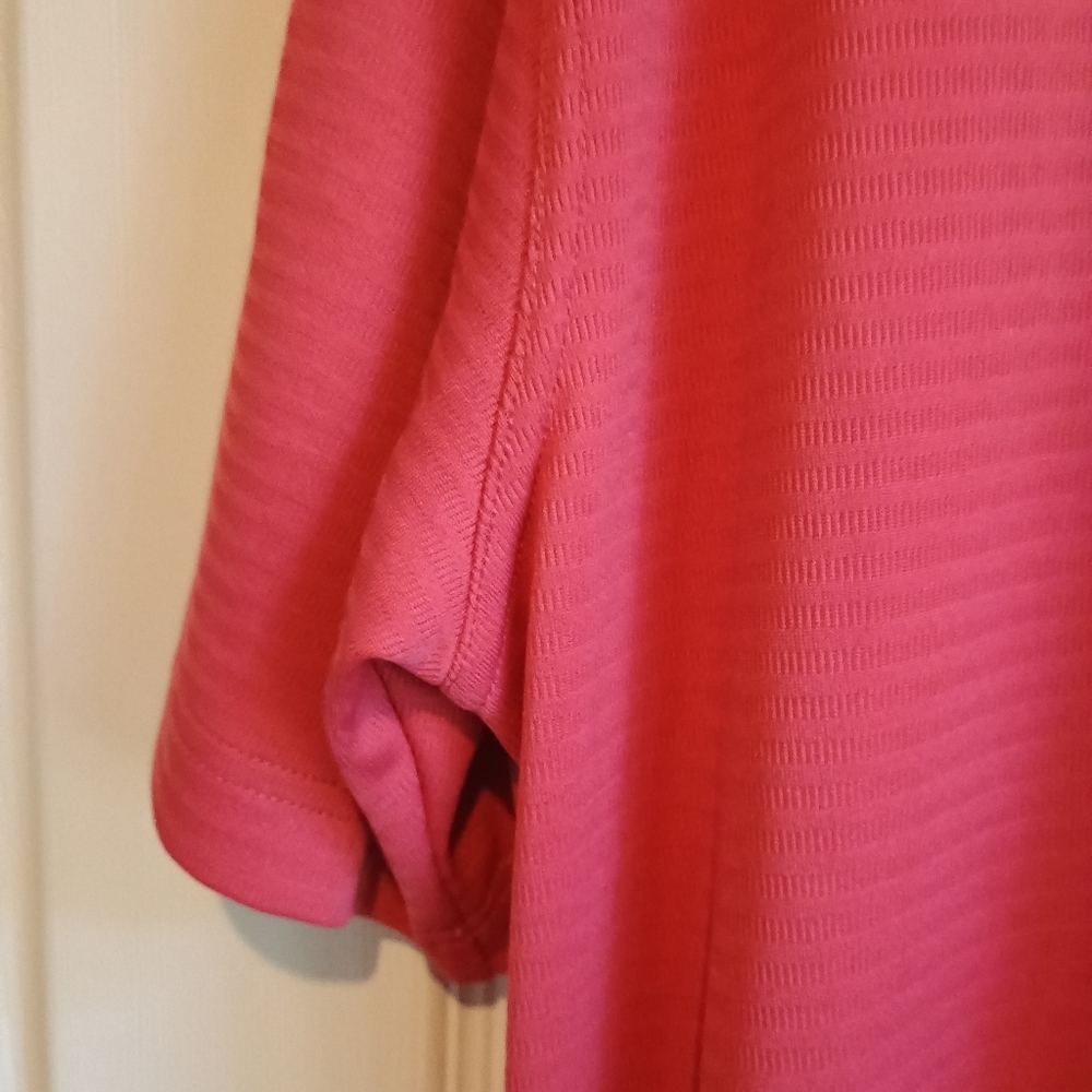 Greg Norman Mens Large Salmon Polo Shirt Short Sleeve Golf Preppy Classic - Picture 14 of 16
